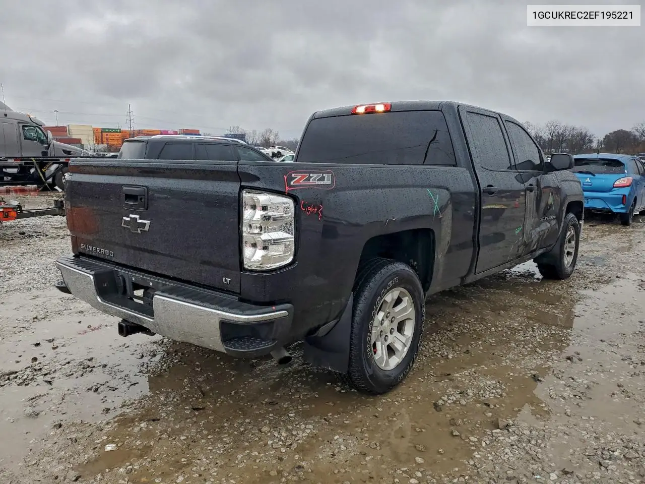 1GCUKREC2EF195221 2014 Chevrolet Silverado K1500 Lt