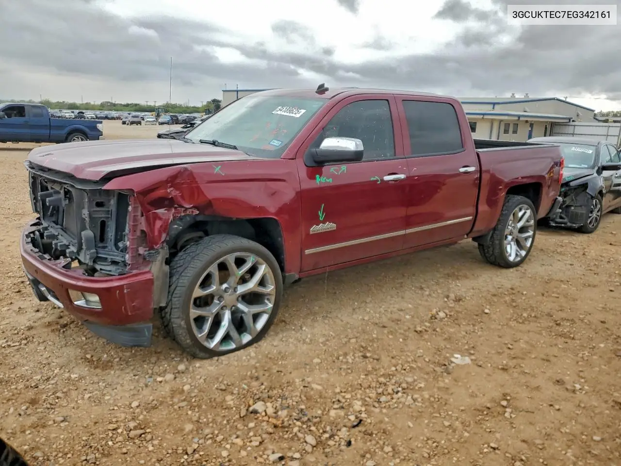 3GCUKTEC7EG342161 2014 Chevrolet Silverado K1500 High Country