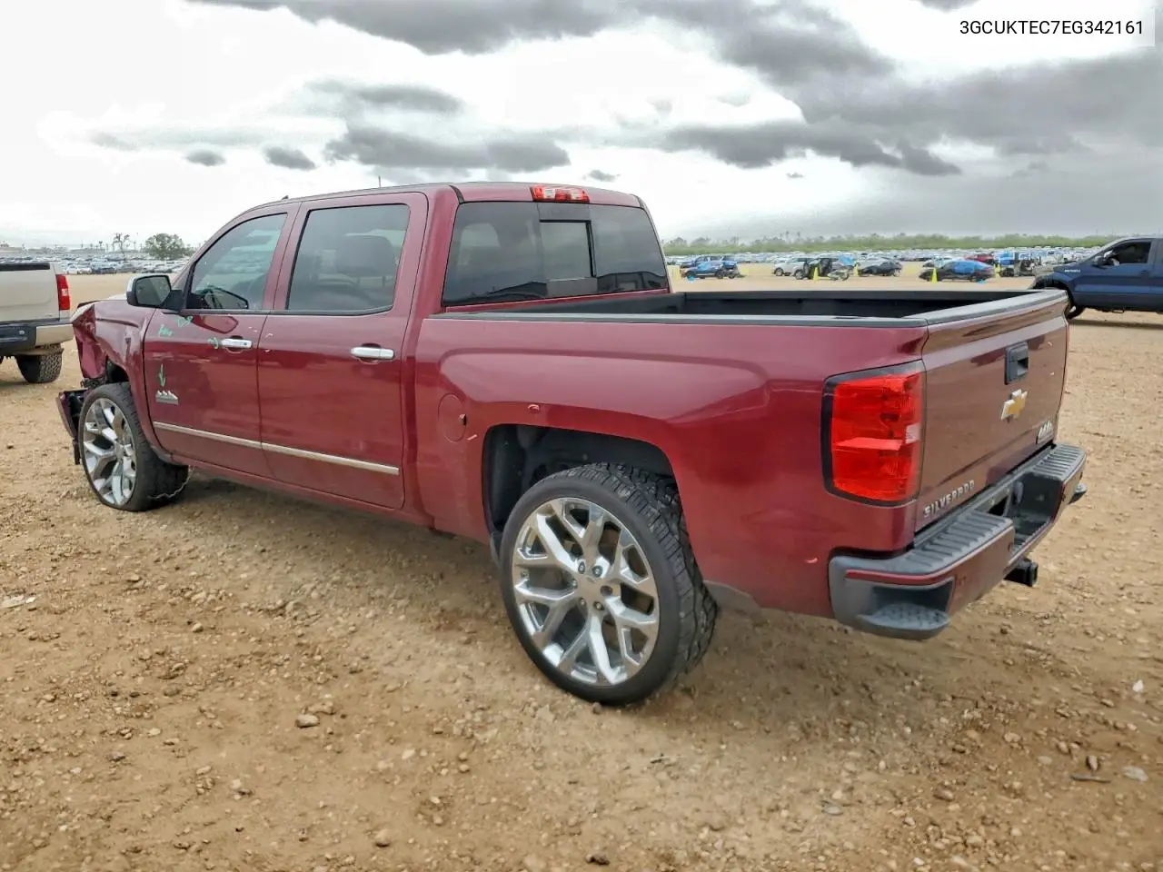 3GCUKTEC7EG342161 2014 Chevrolet Silverado K1500 High Country