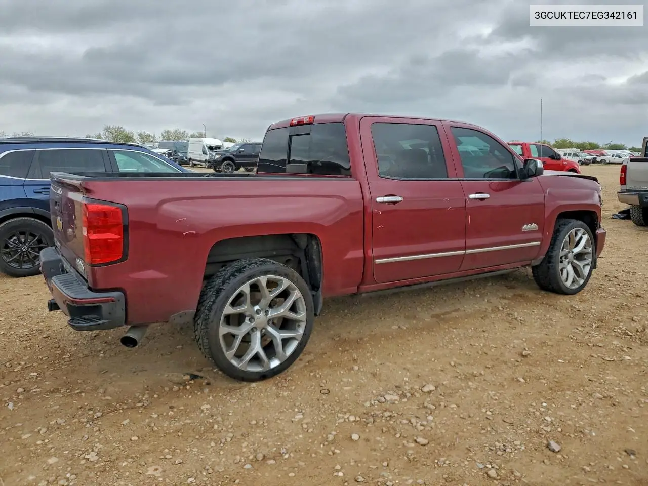 3GCUKTEC7EG342161 2014 Chevrolet Silverado K1500 High Country