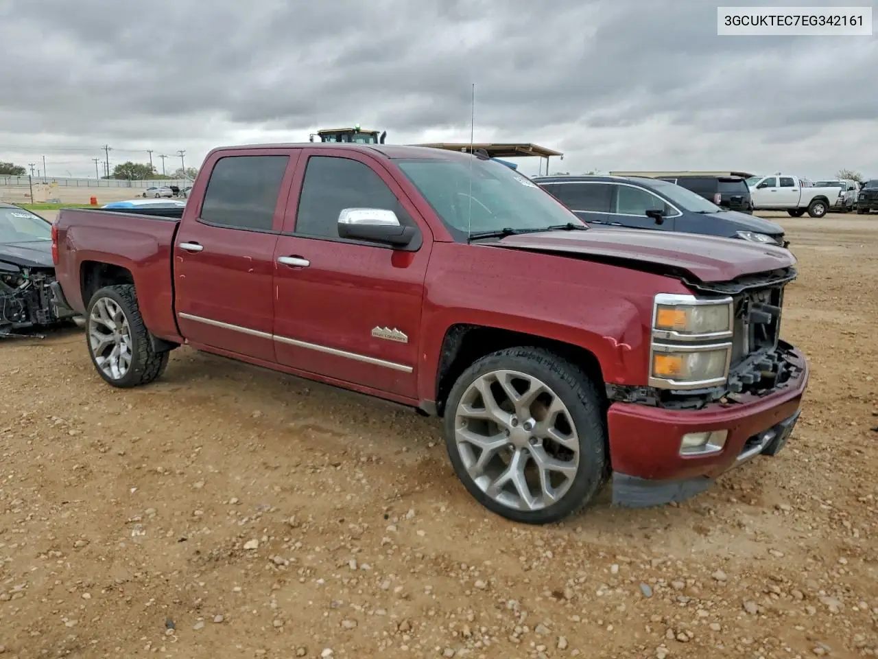 3GCUKTEC7EG342161 2014 Chevrolet Silverado K1500 High Country