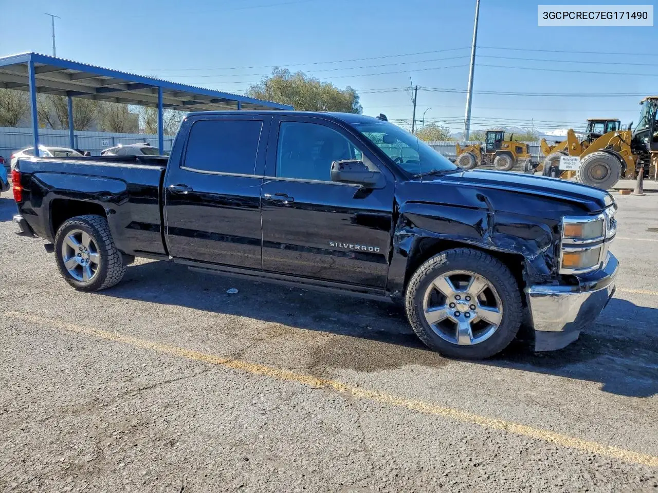 3GCPCREC7EG171490 2014 Chevrolet Silverado C1500 Lt