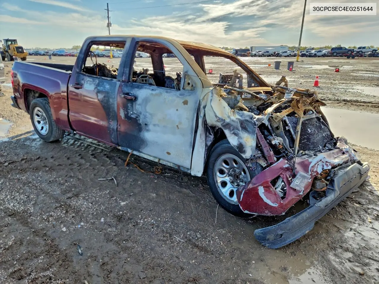 3GCPCSEC4EG251644 2014 Chevrolet Silverado C1500 Ltz