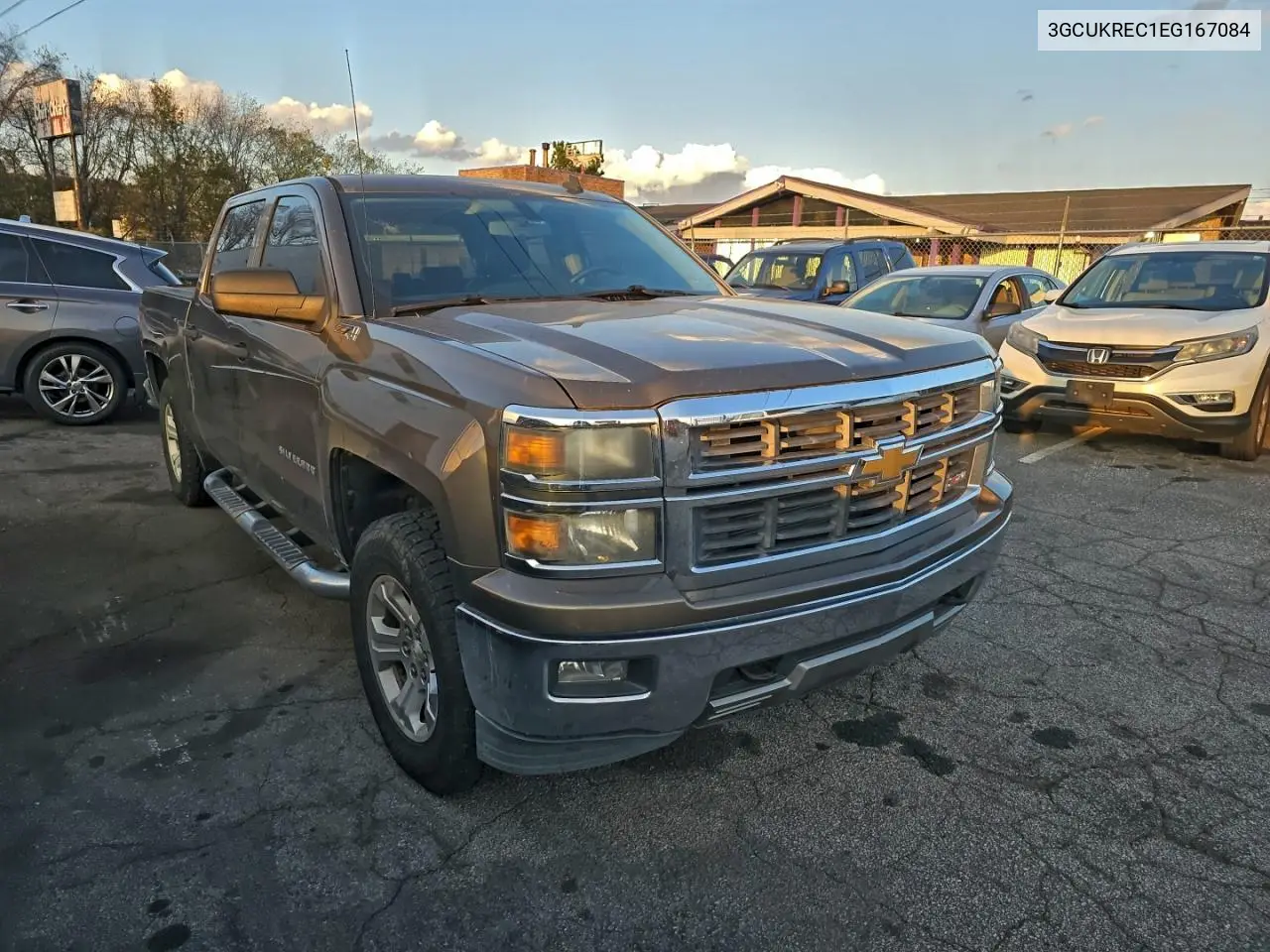 3GCUKREC1EG167084 2014 Chevrolet Silverado K1500 Lt