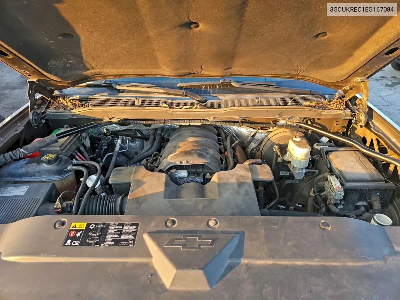3GCUKREC1EG167084 2014 Chevrolet Silverado K1500 Lt