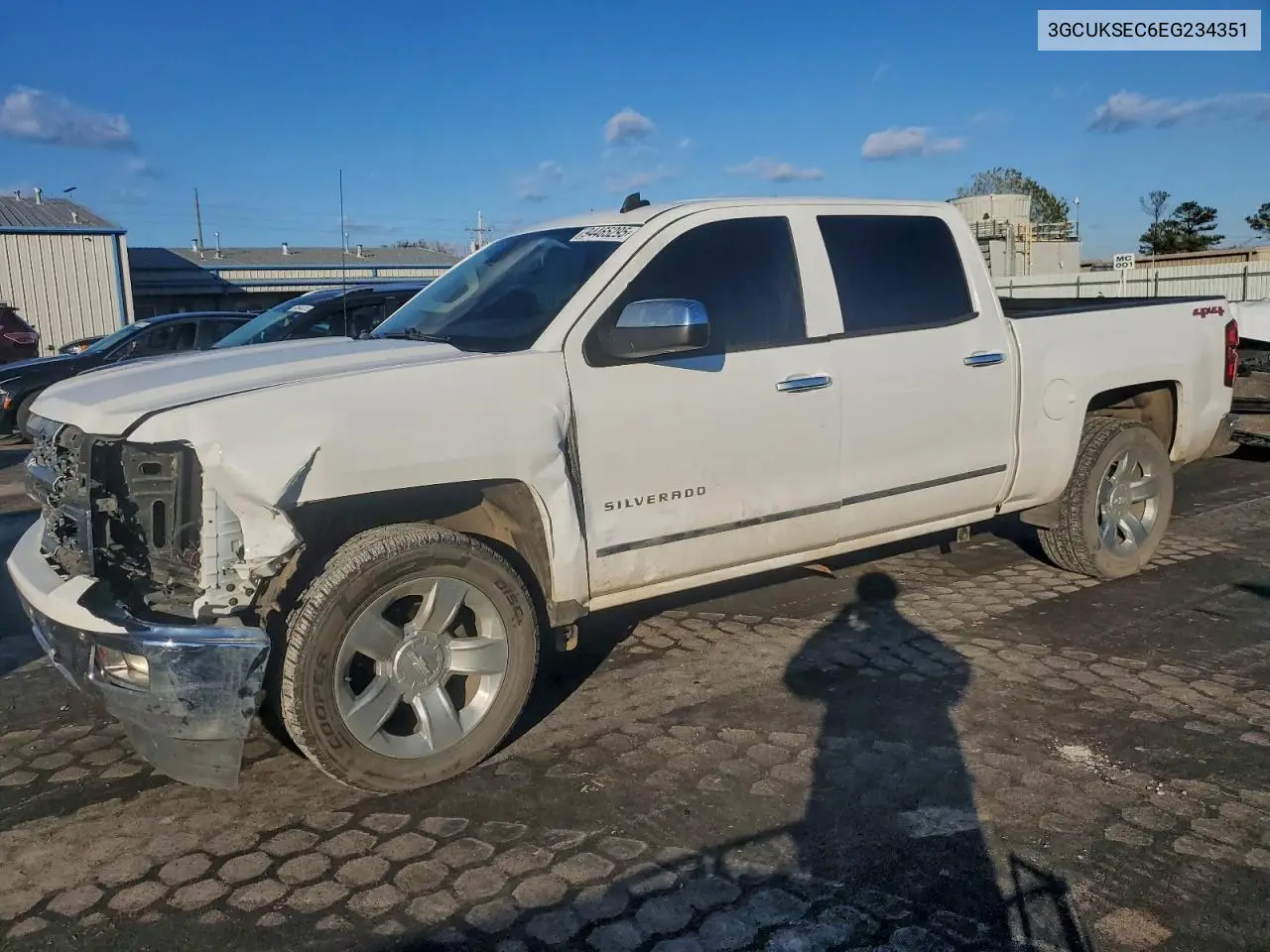 3GCUKSEC6EG234351 2014 Chevrolet Silverado K1500 Ltz