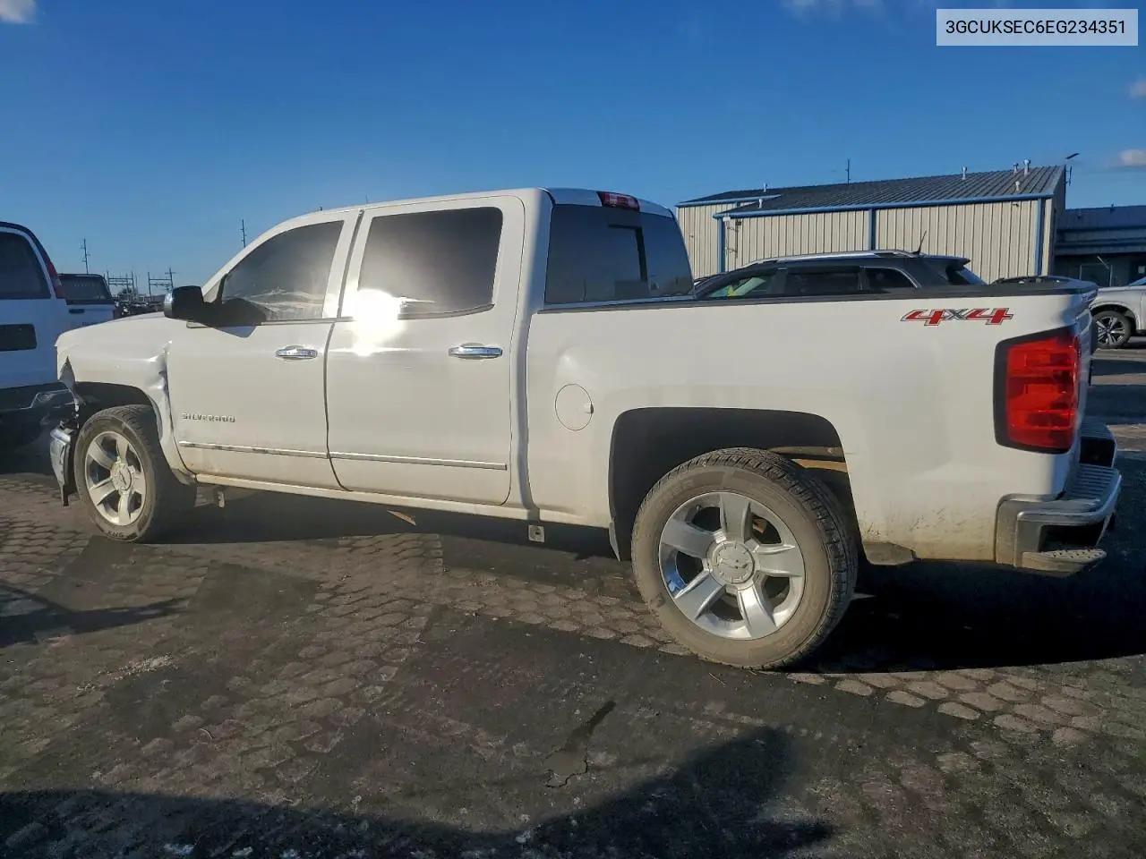 3GCUKSEC6EG234351 2014 Chevrolet Silverado K1500 Ltz