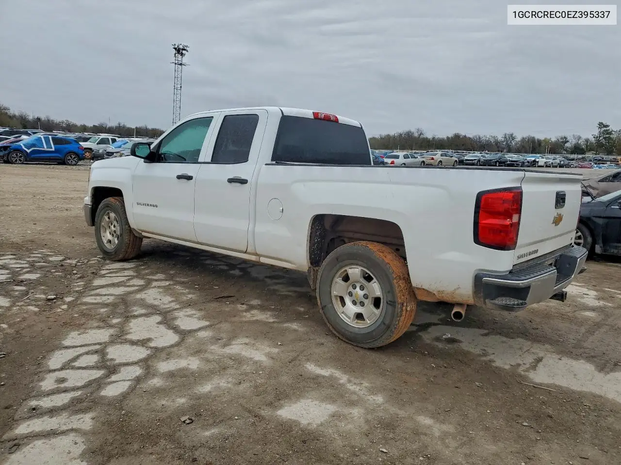 1GCRCREC0EZ395337 2014 Chevrolet Silverado C1500 Lt