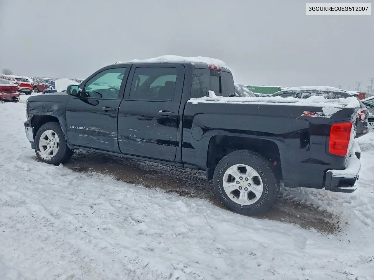 3GCUKREC0EG512007 2014 Chevrolet Silverado K1500 Lt