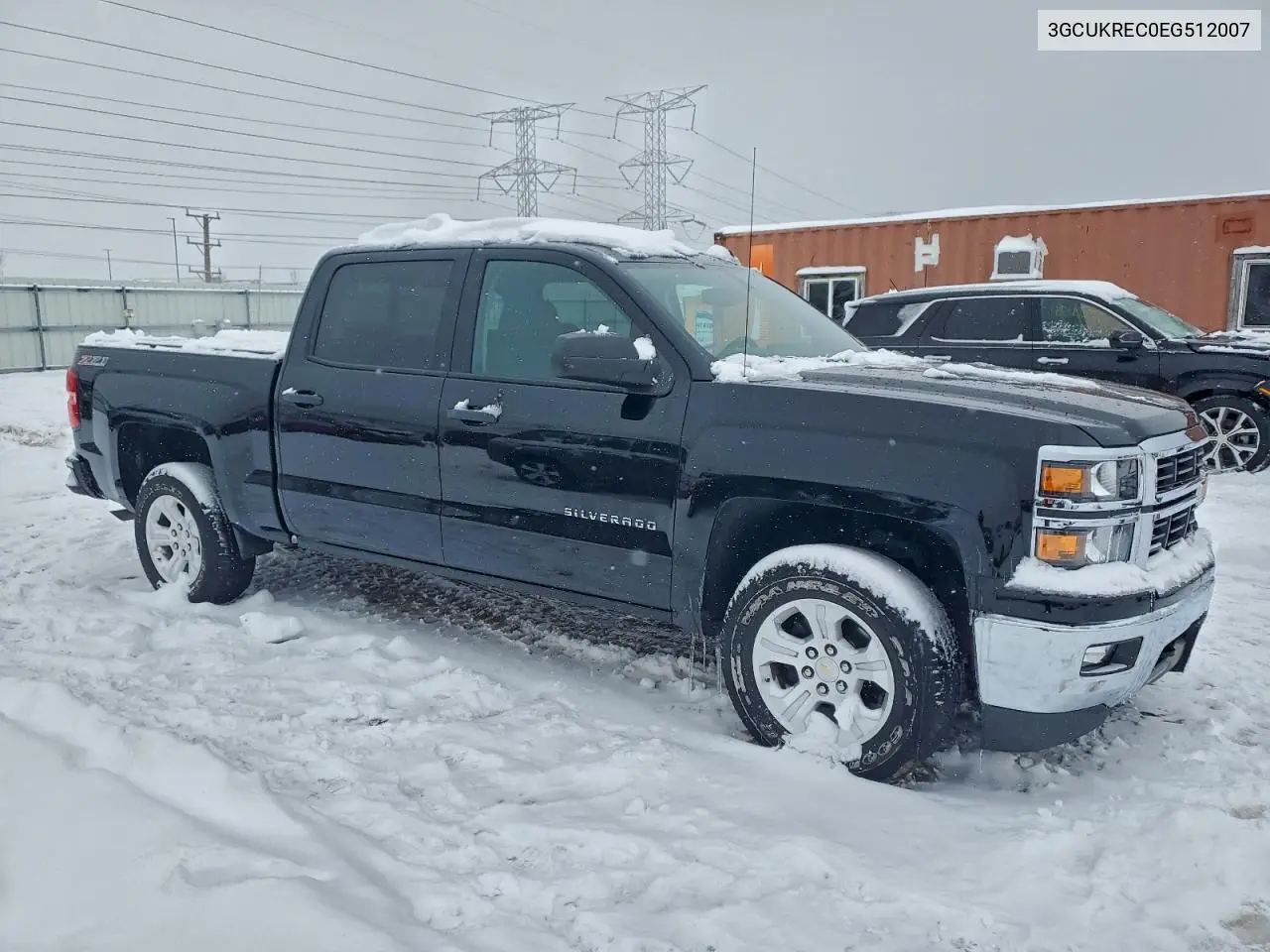 3GCUKREC0EG512007 2014 Chevrolet Silverado K1500 Lt