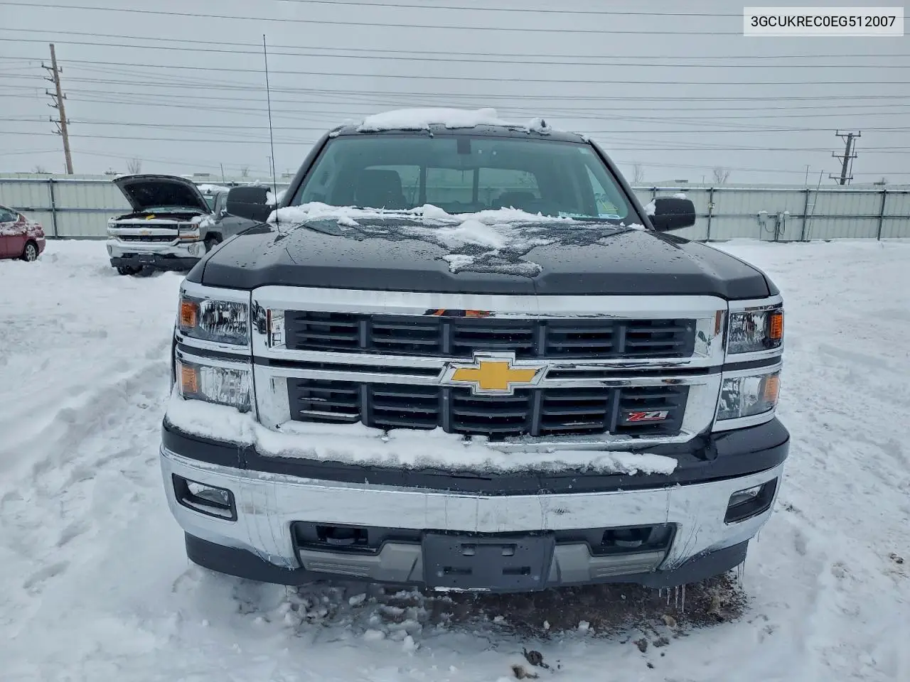 3GCUKREC0EG512007 2014 Chevrolet Silverado K1500 Lt