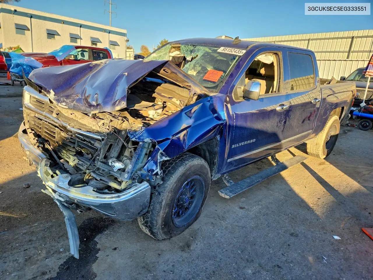 3GCUKSEC5EG333551 2014 Chevrolet Silverado K1500 Ltz