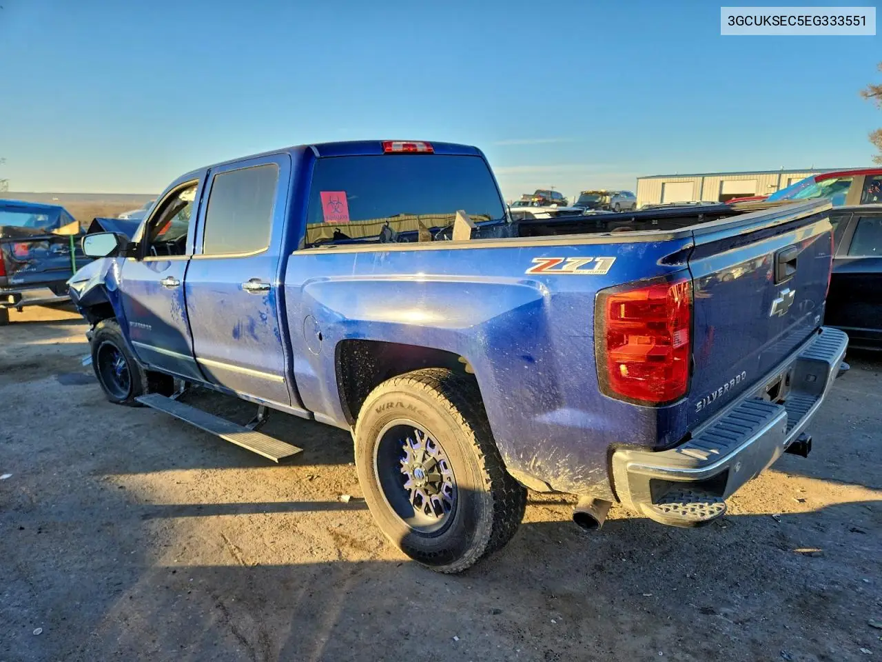 3GCUKSEC5EG333551 2014 Chevrolet Silverado K1500 Ltz
