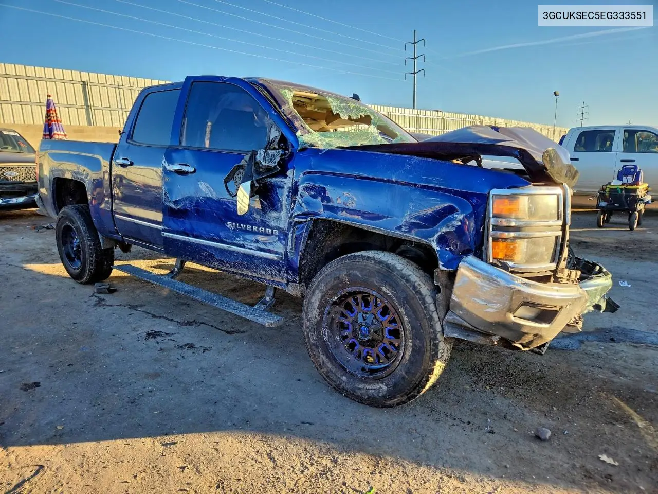 3GCUKSEC5EG333551 2014 Chevrolet Silverado K1500 Ltz