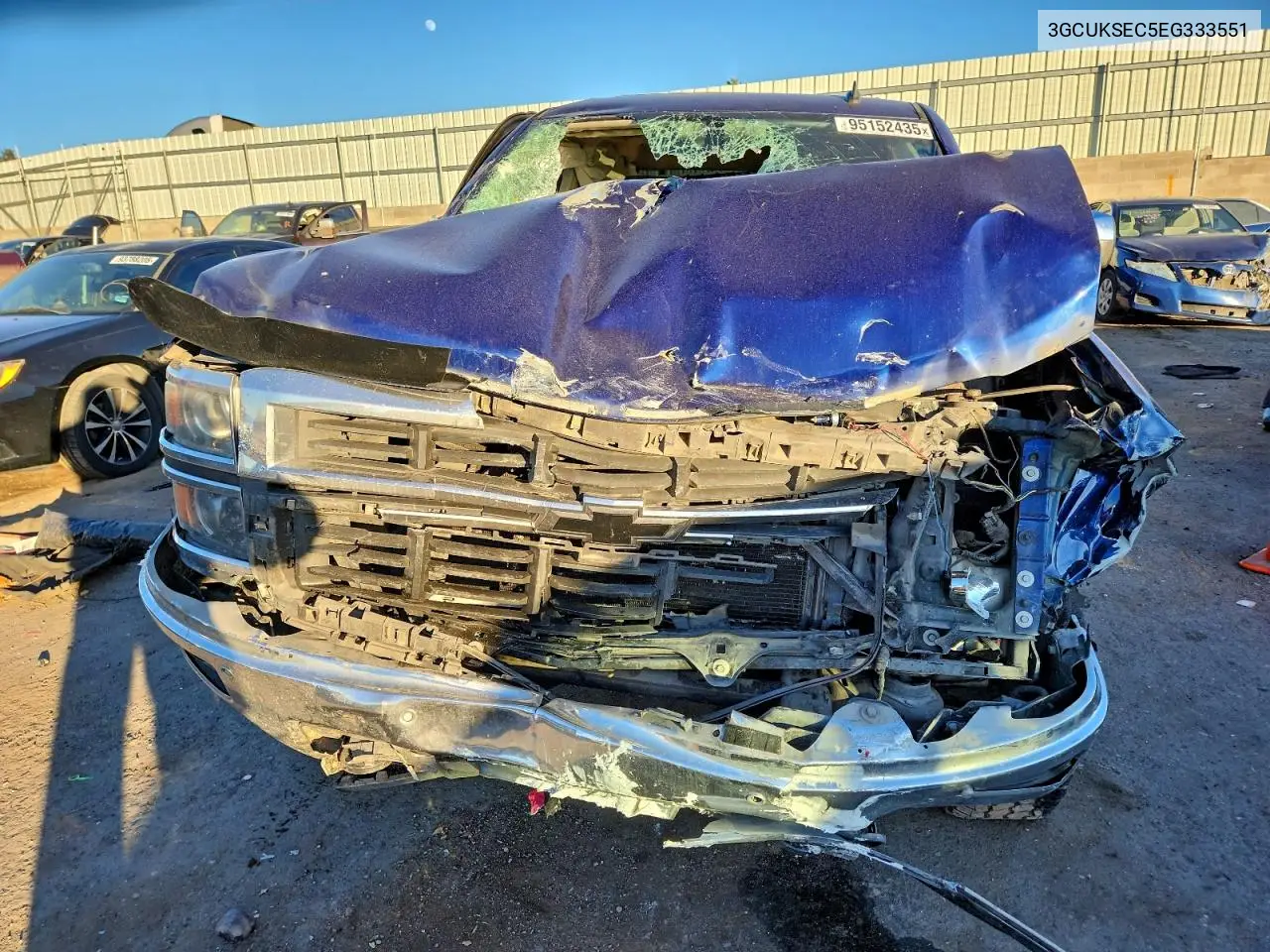 3GCUKSEC5EG333551 2014 Chevrolet Silverado K1500 Ltz