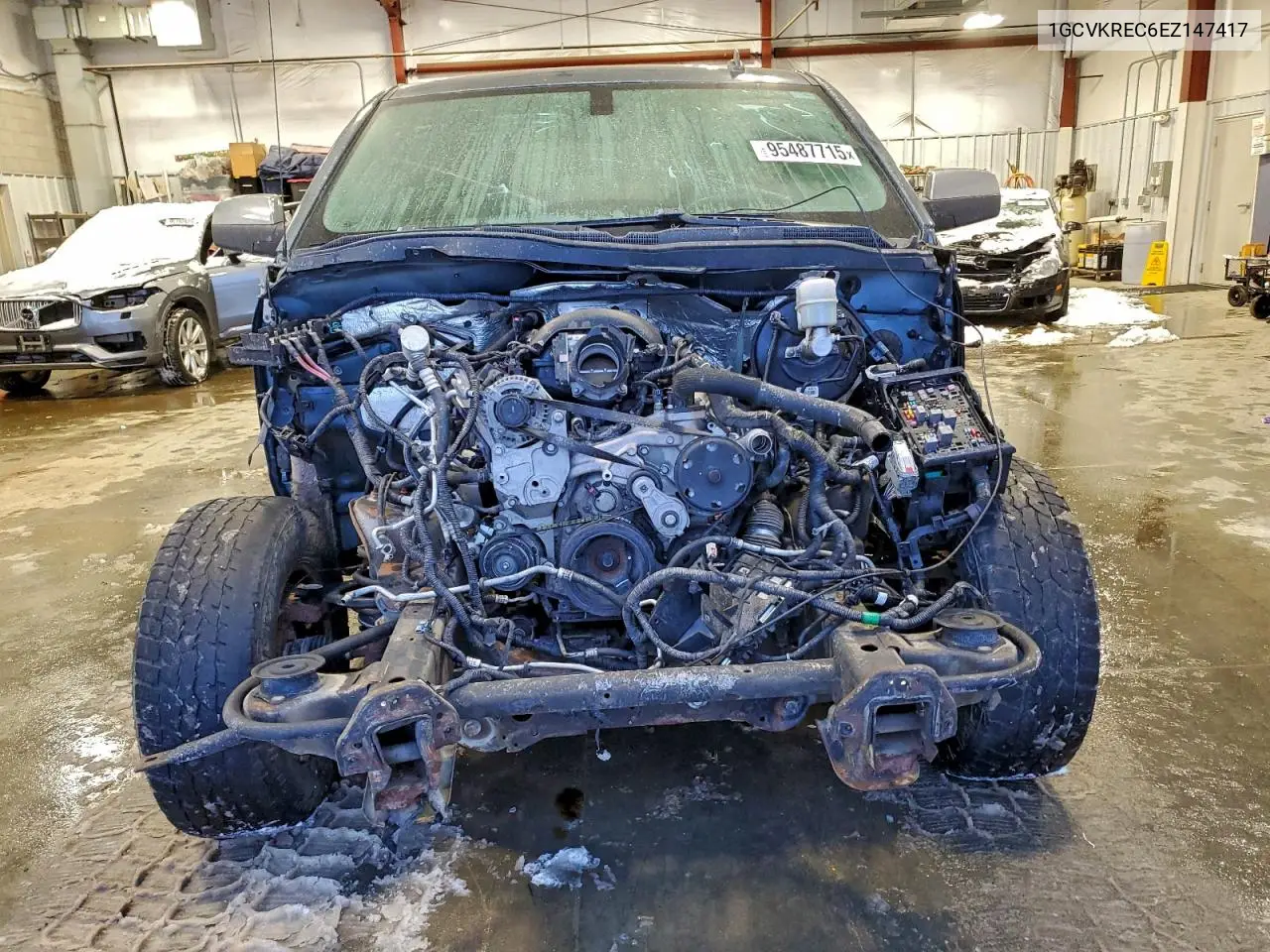1GCVKREC6EZ147417 2014 Chevrolet Silverado K1500 Lt