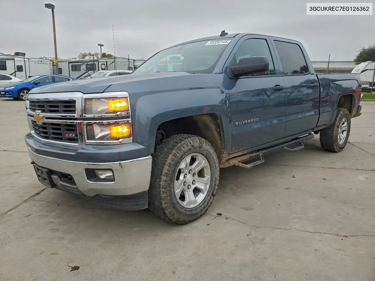 3GCUKREC7EG126362 2014 Chevrolet Silverado K1500 Lt
