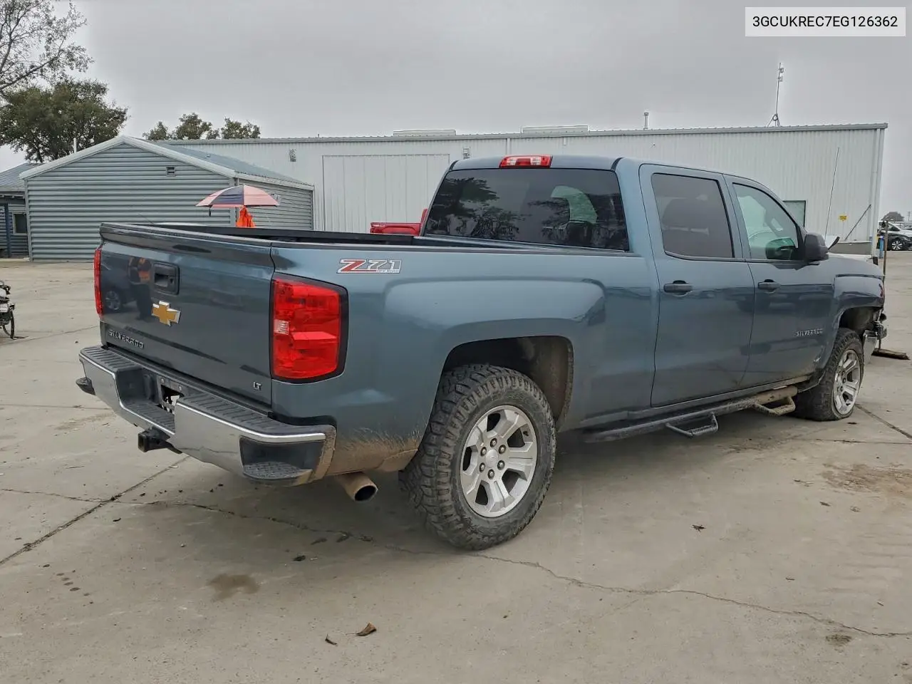3GCUKREC7EG126362 2014 Chevrolet Silverado K1500 Lt