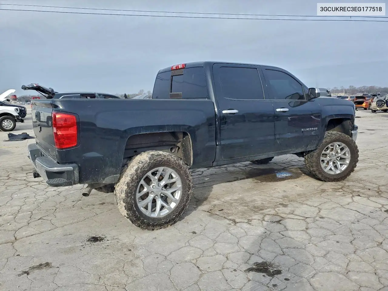 3GCUKREC3EG177518 2014 Chevrolet Silverado K1500 Lt