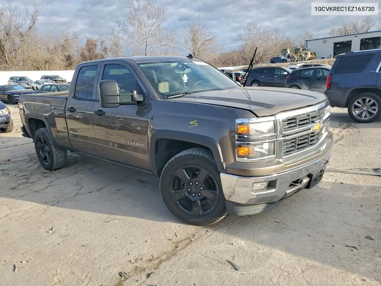 1GCVKREC1EZ165730 2014 Chevrolet Silverado K1500 Lt