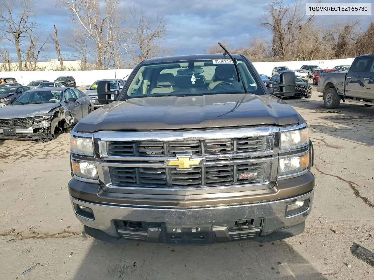 1GCVKREC1EZ165730 2014 Chevrolet Silverado K1500 Lt