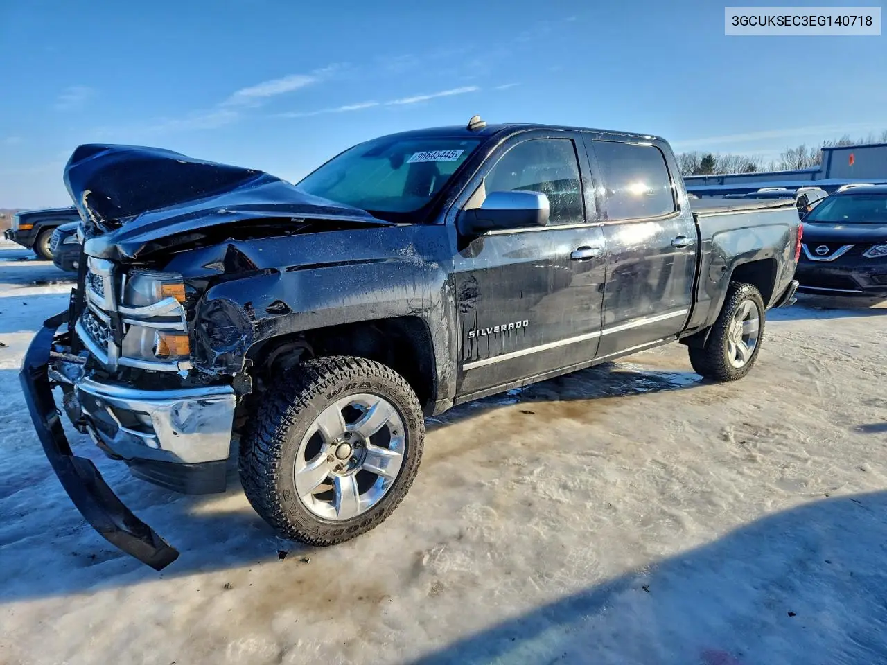 3GCUKSEC3EG140718 2014 Chevrolet Silverado K1500 Ltz