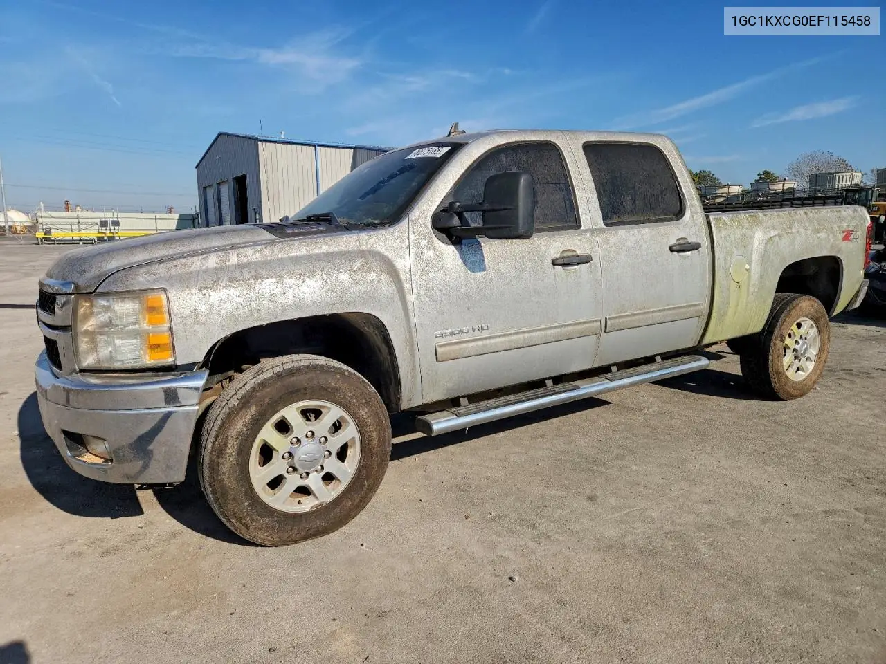 1GC1KXCG0EF115458 2014 Chevrolet Silverado K2500 Heavy Duty Lt