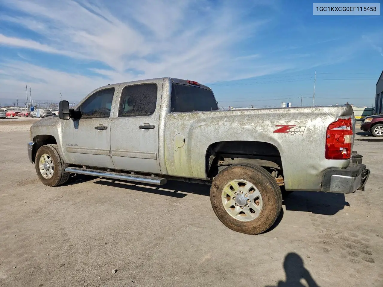 1GC1KXCG0EF115458 2014 Chevrolet Silverado K2500 Heavy Duty Lt