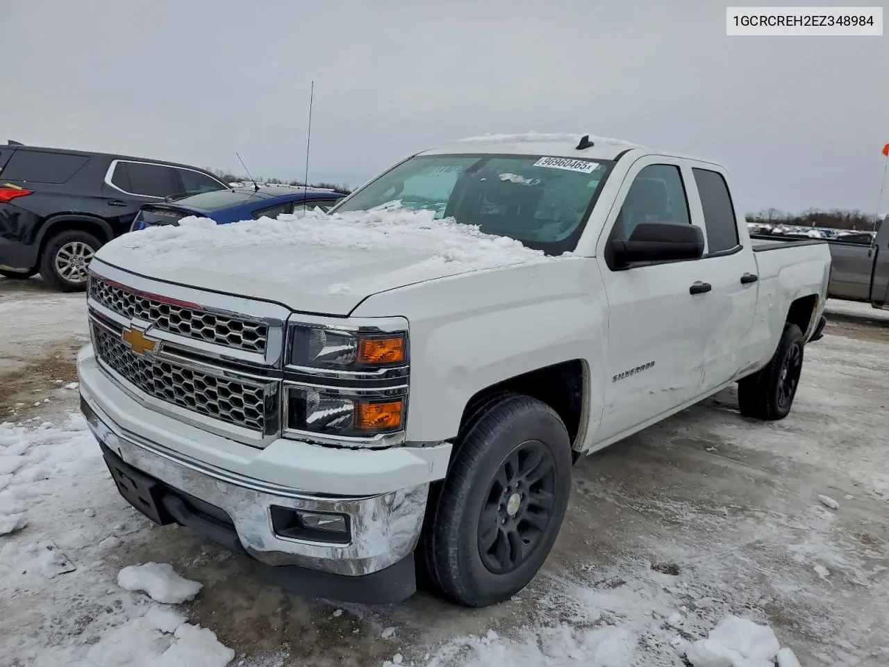 1GCRCREH2EZ348984 2014 Chevrolet Silverado C1500 Lt