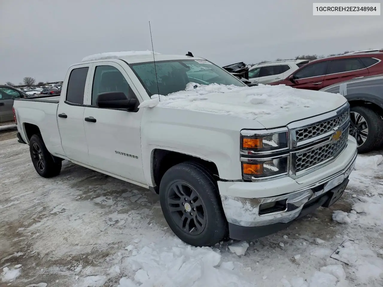 1GCRCREH2EZ348984 2014 Chevrolet Silverado C1500 Lt