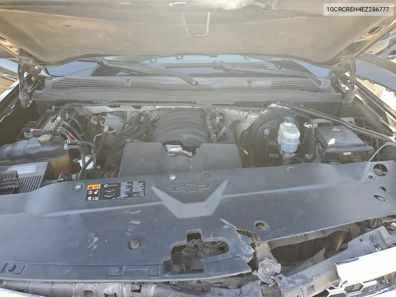 1GCRCREH4EZ286777 2014 Chevrolet Silverado C1500 Lt