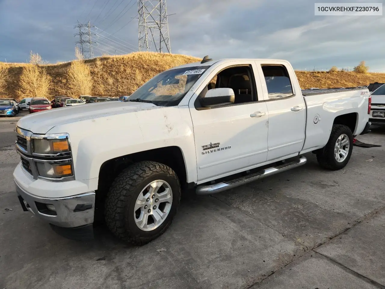 1GCVKREHXFZ230796 2015 Chevrolet Silverado K1500 Lt