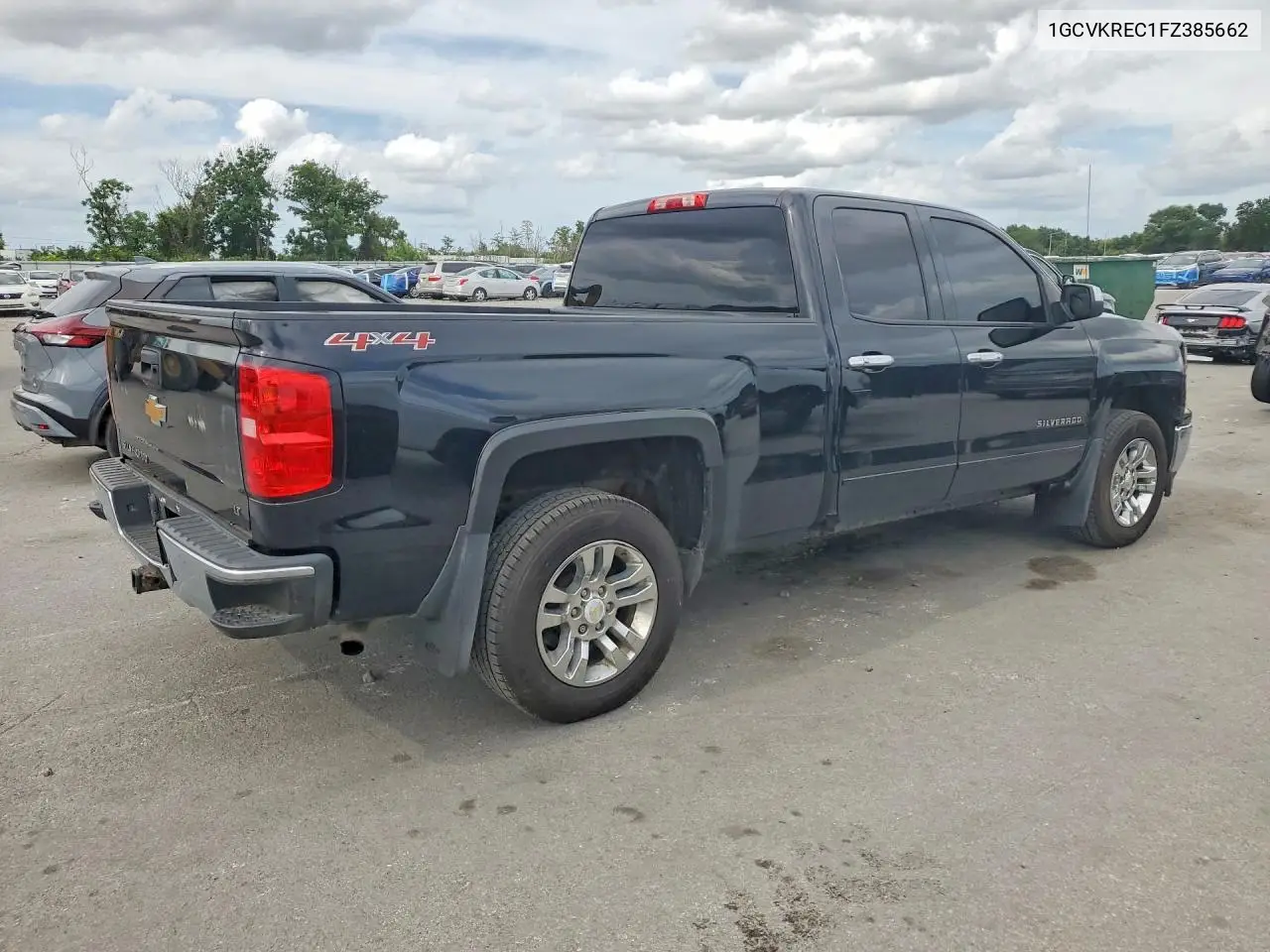 1GCVKREC1FZ385662 2015 Chevrolet Silverado K1500 Lt