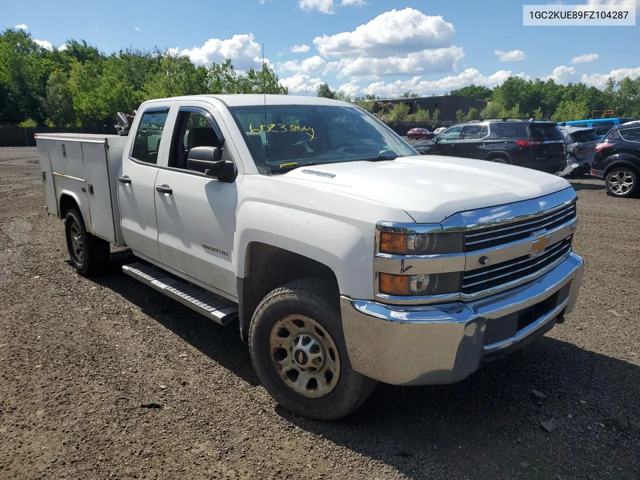 2015 Chevrolet Silverado K2500 Heavy Duty VIN: 1GC2KUE89FZ104287 Lot: 60238664