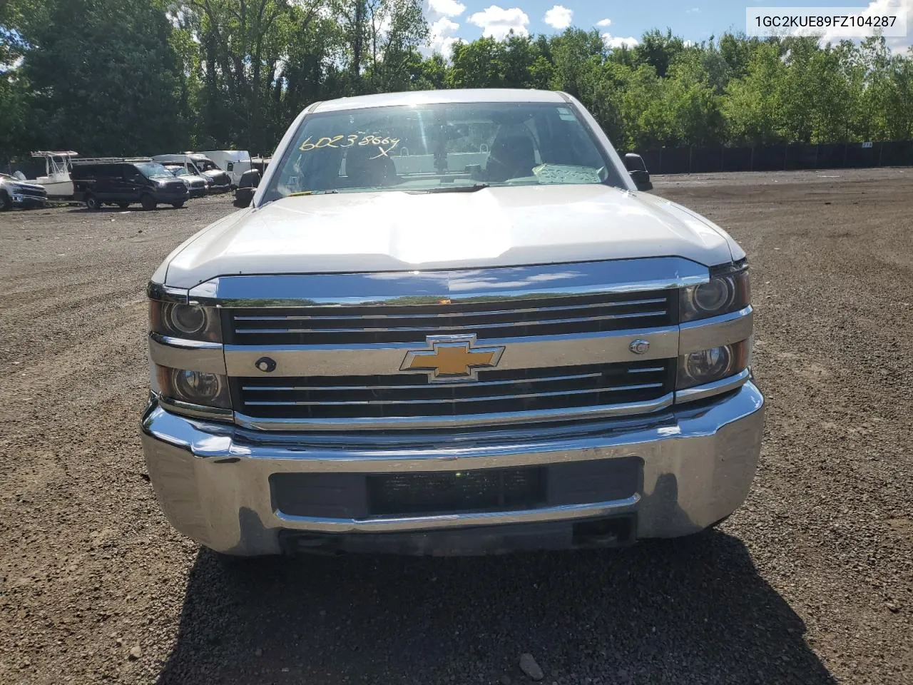 2015 Chevrolet Silverado K2500 Heavy Duty VIN: 1GC2KUE89FZ104287 Lot: 60238664