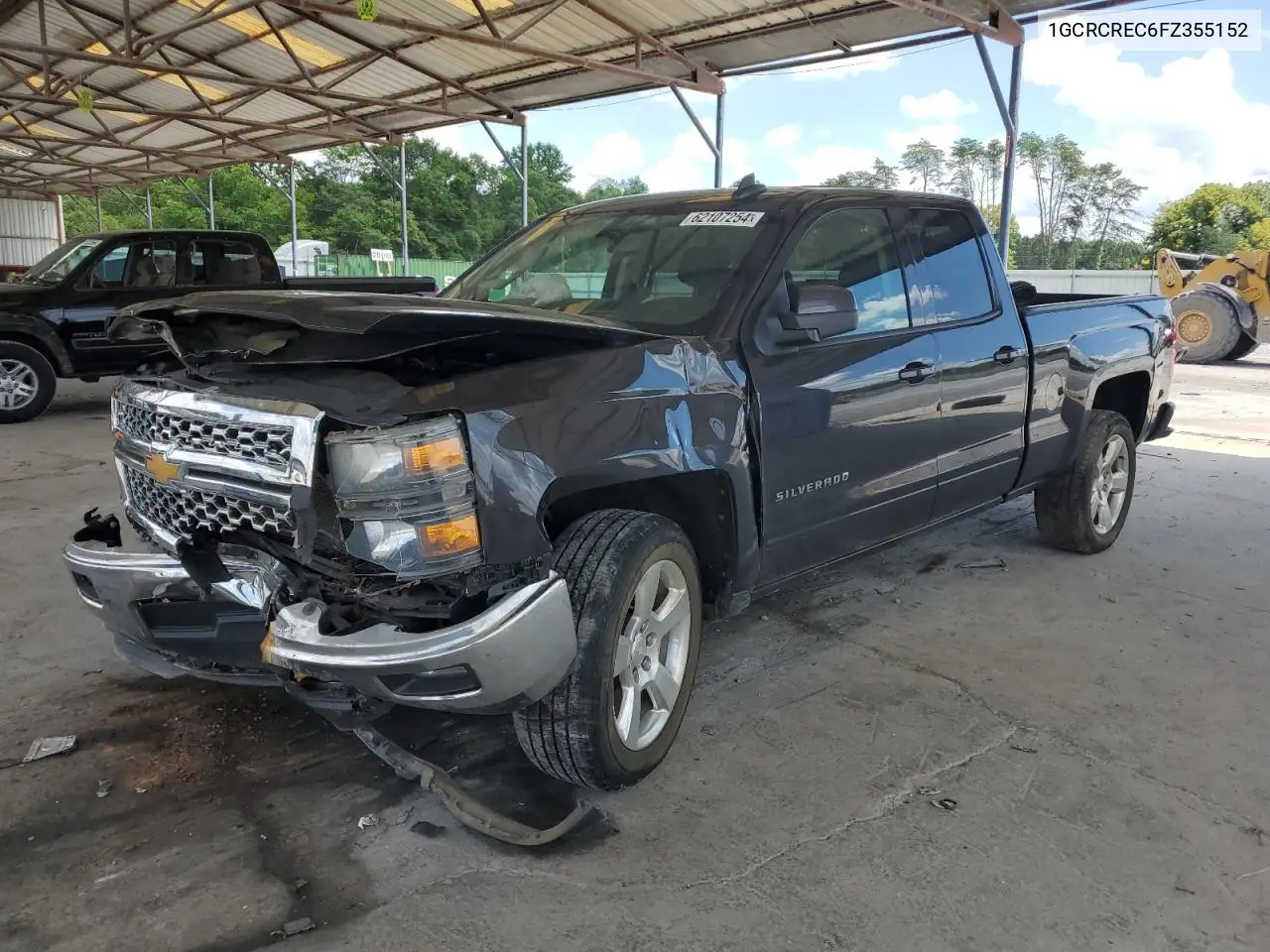 1GCRCREC6FZ355152 2015 Chevrolet Silverado C1500 Lt