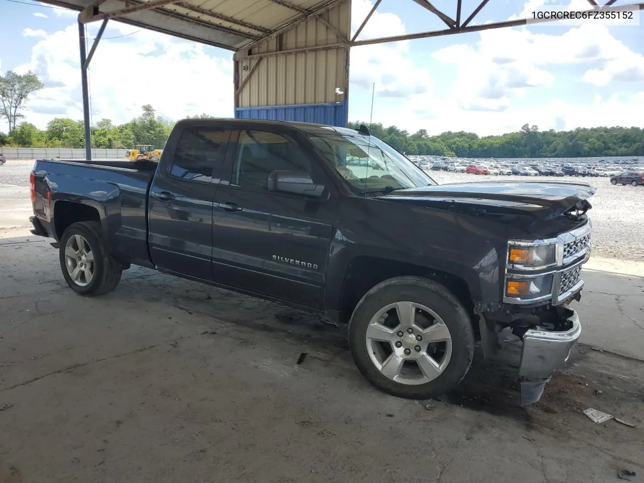 1GCRCREC6FZ355152 2015 Chevrolet Silverado C1500 Lt