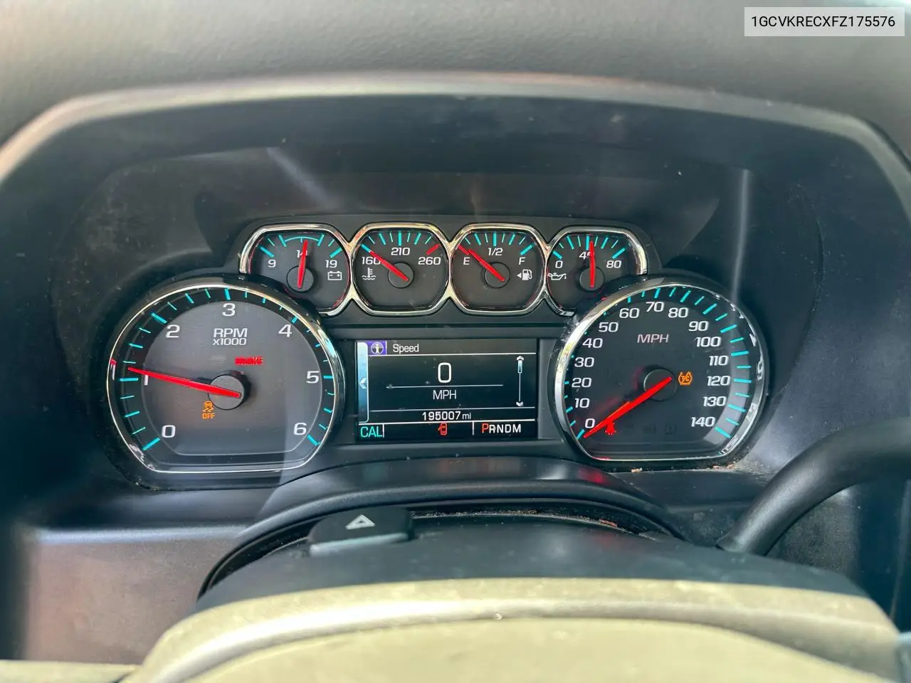 1GCVKRECXFZ175576 2015 Chevrolet Silverado K1500 Lt