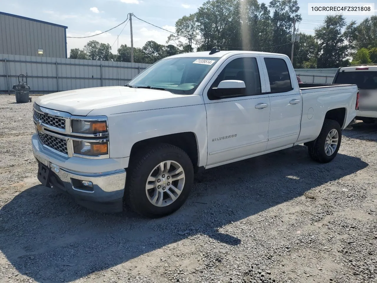 1GCRCREC4FZ321808 2015 Chevrolet Silverado C1500 Lt