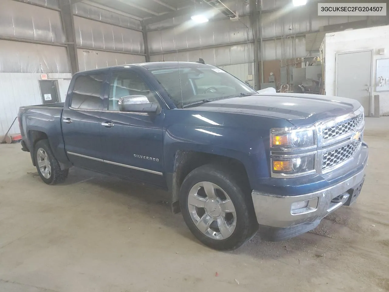 2015 Chevrolet Silverado K1500 Ltz VIN: 3GCUKSEC2FG204507 Lot: 72244614