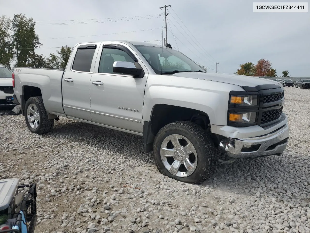 2015 Chevrolet Silverado K1500 Ltz VIN: 1GCVKSEC1FZ344441 Lot: 73448194