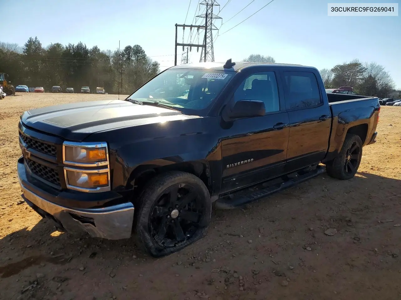 3GCUKREC9FG269041 2015 Chevrolet Silverado K1500 Lt