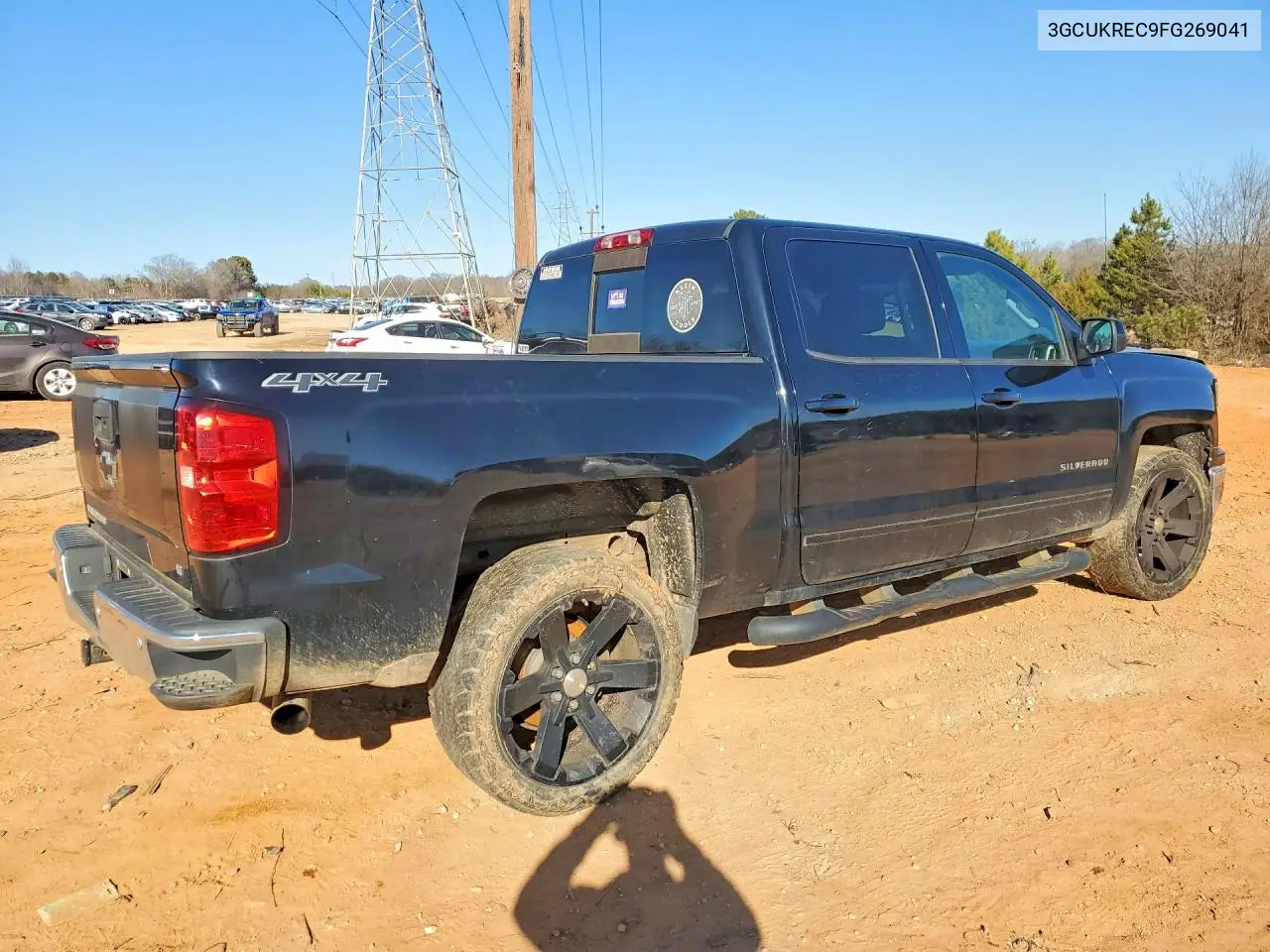 3GCUKREC9FG269041 2015 Chevrolet Silverado K1500 Lt