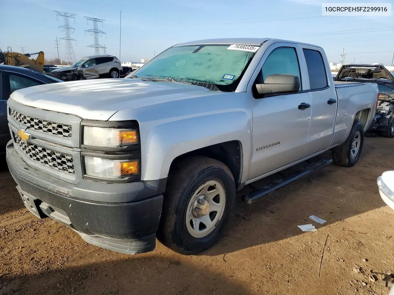 1GCRCPEH5FZ299916 2015 Chevrolet Silverado C1500
