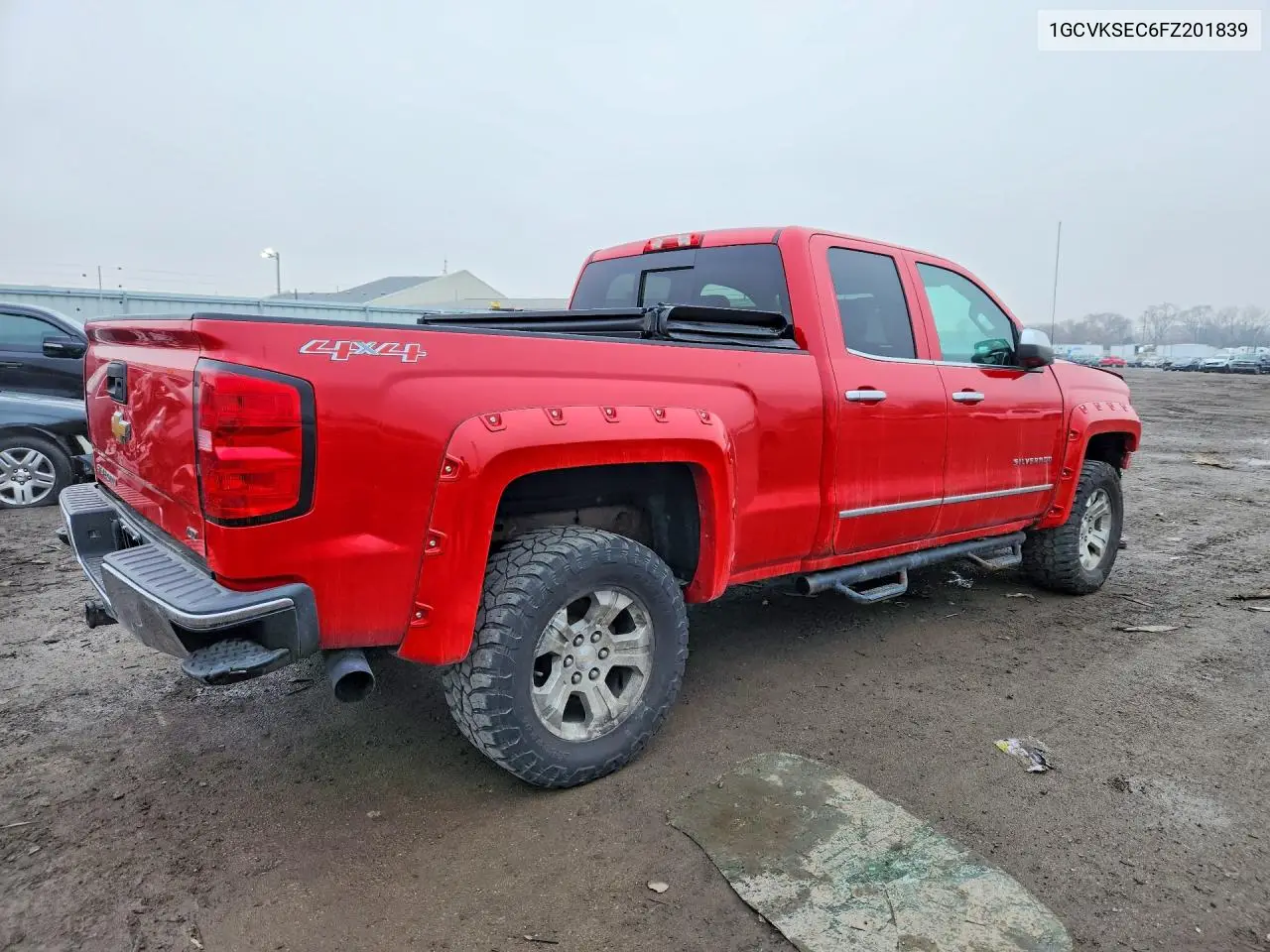 1GCVKSEC6FZ201839 2015 Chevrolet Silverado K1500 Ltz
