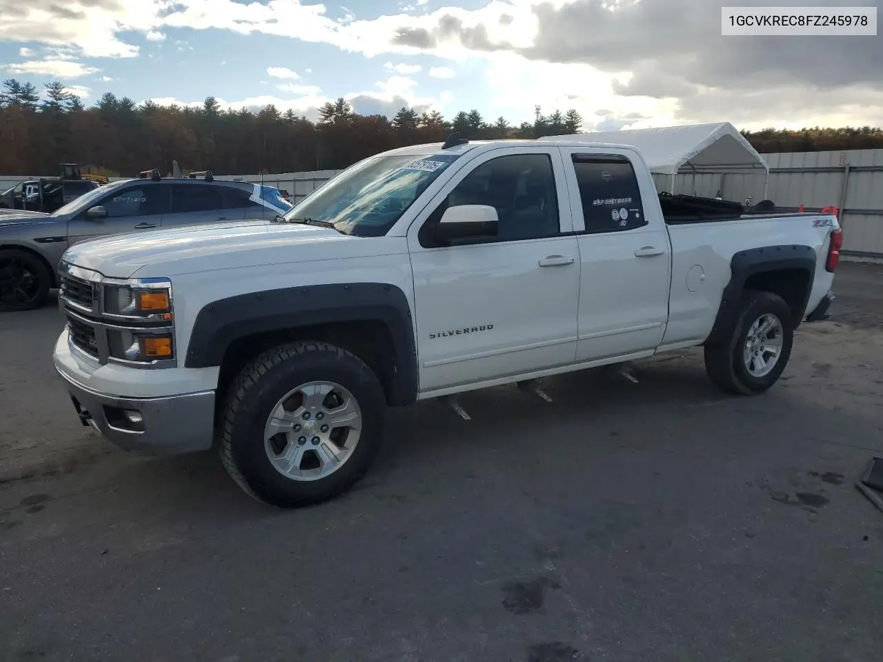 1GCVKREC8FZ245978 2015 Chevrolet Silverado K1500 Lt