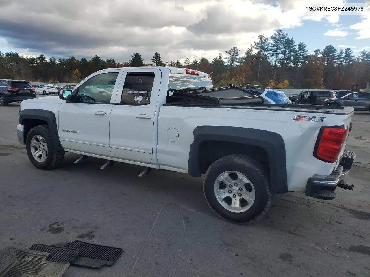 1GCVKREC8FZ245978 2015 Chevrolet Silverado K1500 Lt