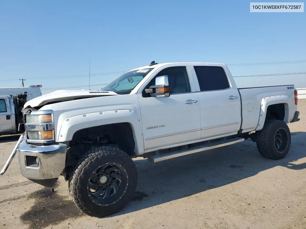 1GC1KWE8XFF672587 2015 Chevrolet Silverado K2500 Heavy Duty Ltz