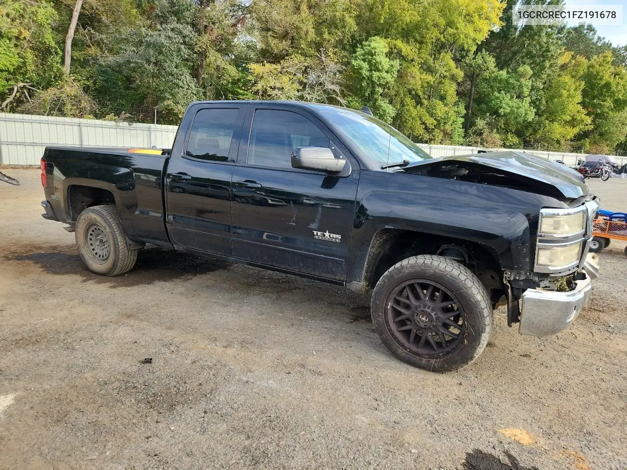 1GCRCREC1FZ191678 2015 Chevrolet Silverado C1500 Lt
