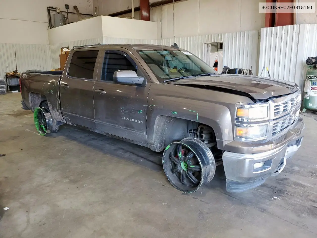 3GCUKREC7FG315160 2015 Chevrolet Silverado K1500 Lt